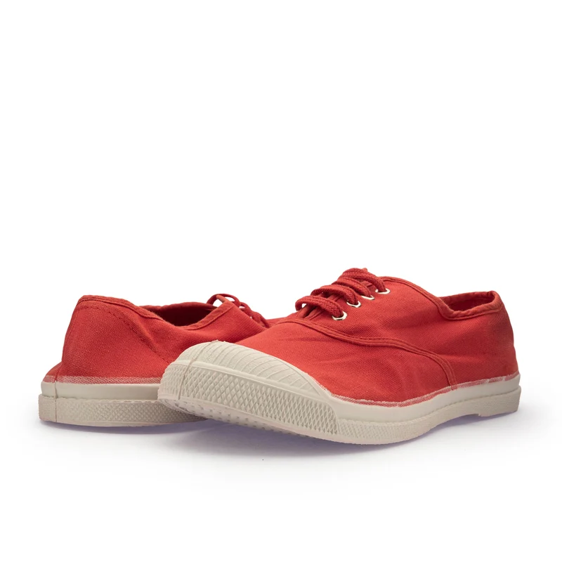 Zapatilla roja 15004 Bensimon