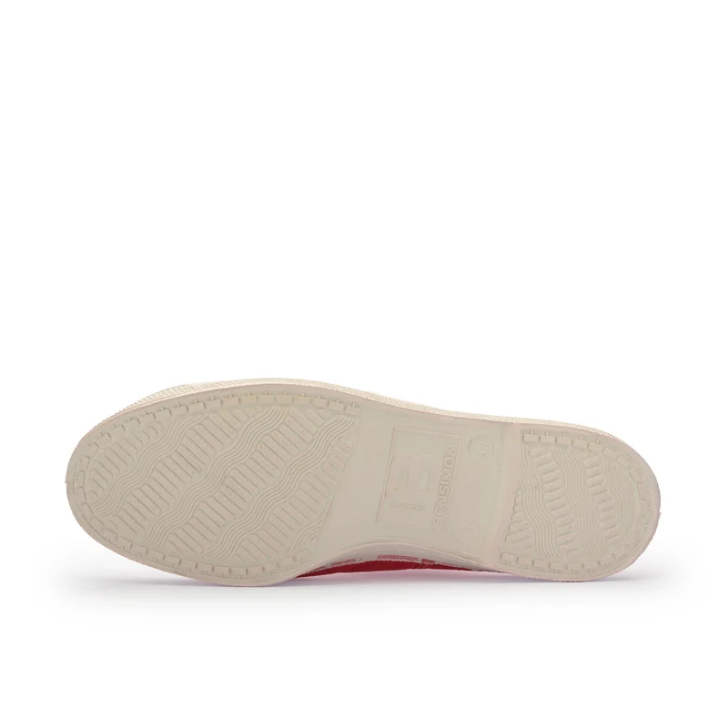 Zapatilla roja 15004 Bensimon