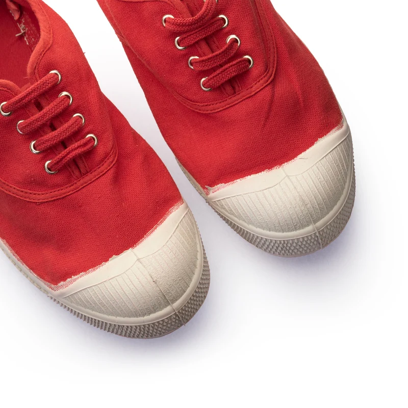 Zapatilla roja 15004 Bensimon