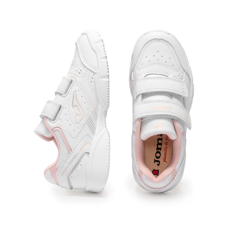 Deportiva blanco/rosa WSCHOOL Joma