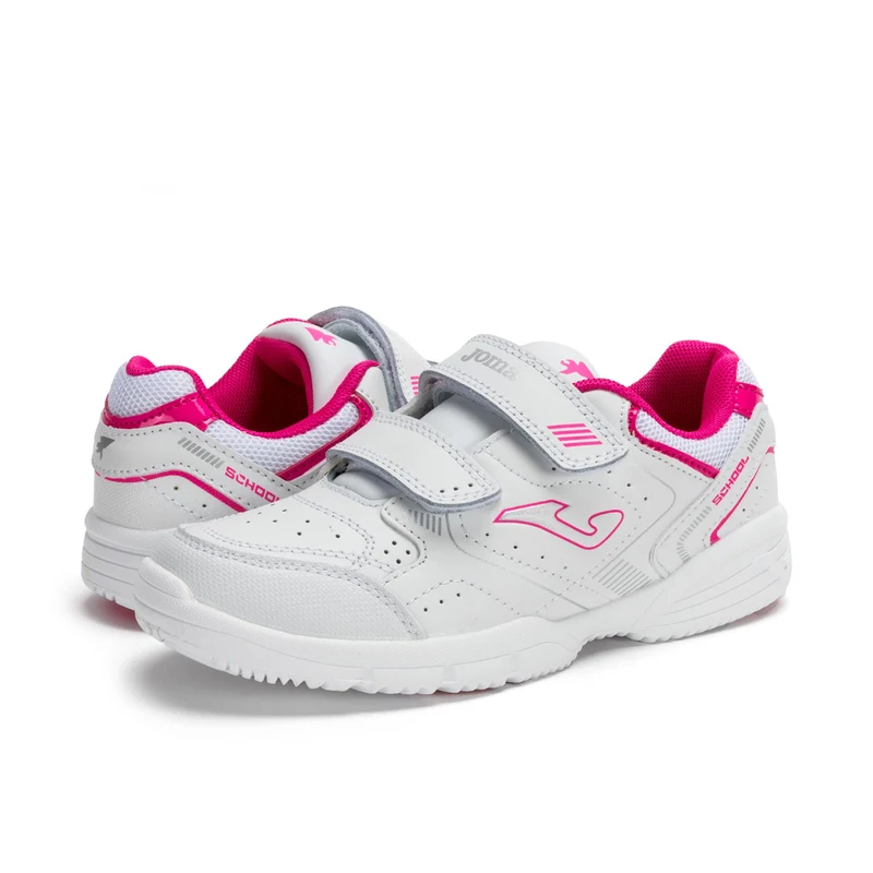 Deportiva blanco/fucsia WSCHOOL Joma