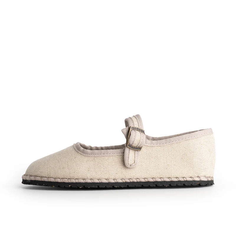 Mercedita veneciana lino beige MERTOP90 Pepa & Cris