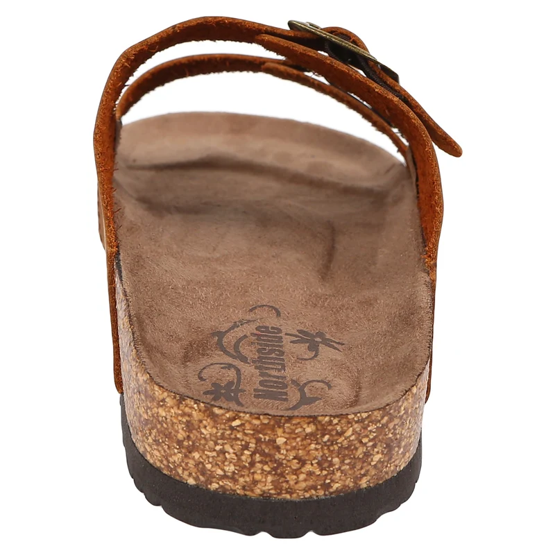 Women's Raegan 2-Strap Leather Cork Sandal