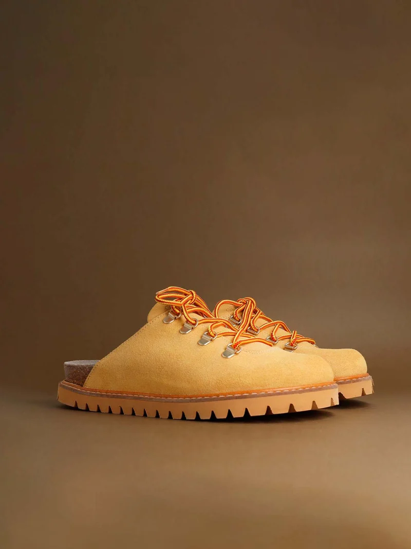 TABANCA VELOUR LEATHER AMBRA