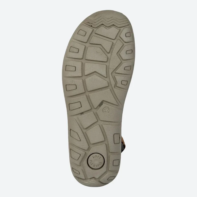Sandalias Roamers M 428BX para hombre de ajuste ancho