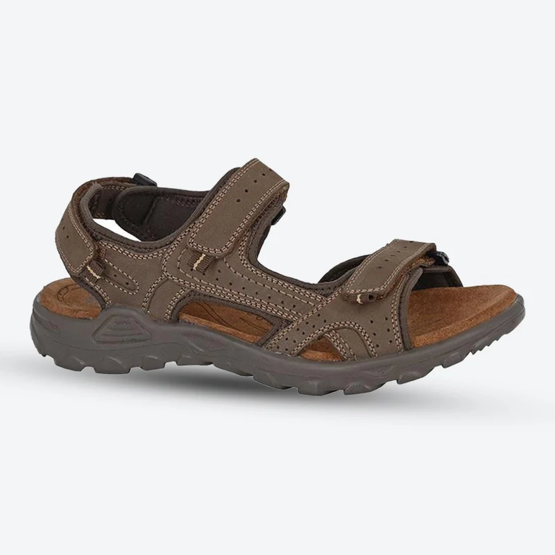 Sandalias Roamers M422B de ajuste ancho para hombre