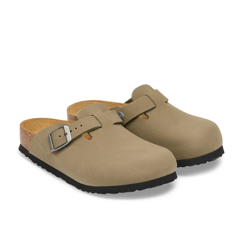 Zueco birko-flor verde claro BOSTON Birkenstock