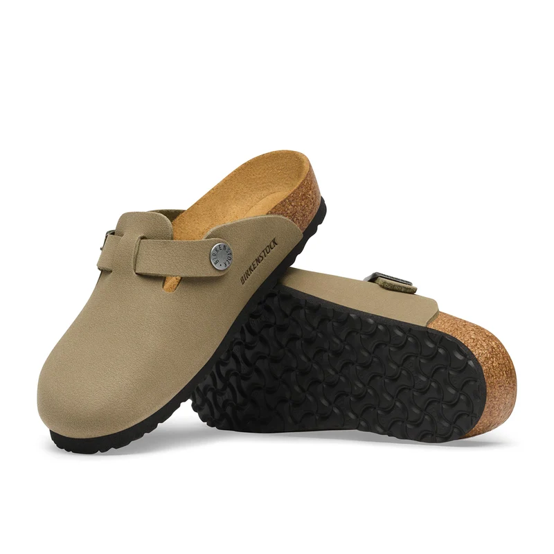 Zueco birko-flor verde claro BOSTON Birkenstock