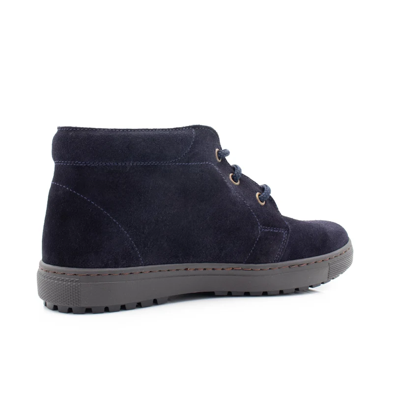 Bota serraje azul J1ANDES Jeromín