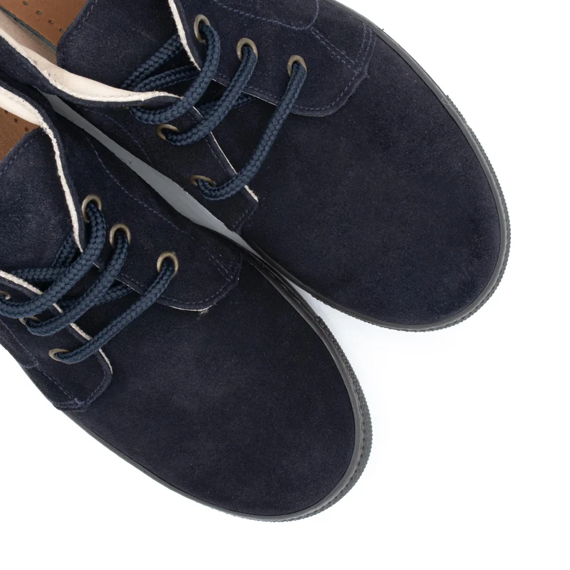 Bota serraje azul J1ANDES Jeromín