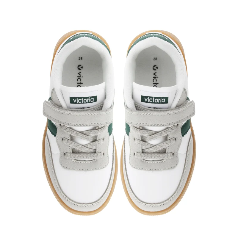 Deportiva blanco/verde 1256102 Victoria
