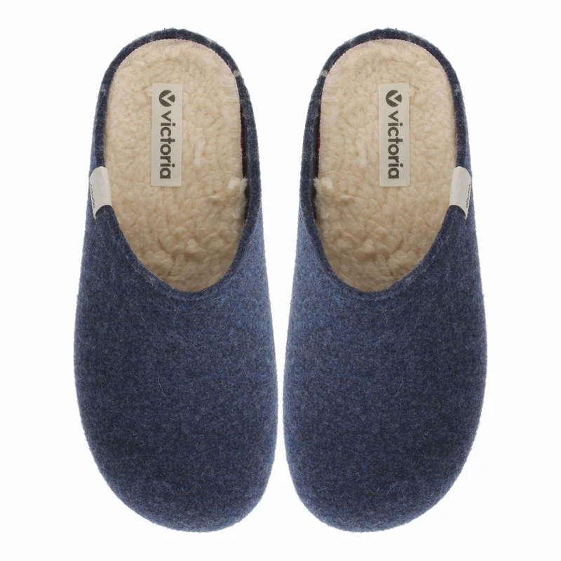 Zapatilla casa azul 1081100 Victoria