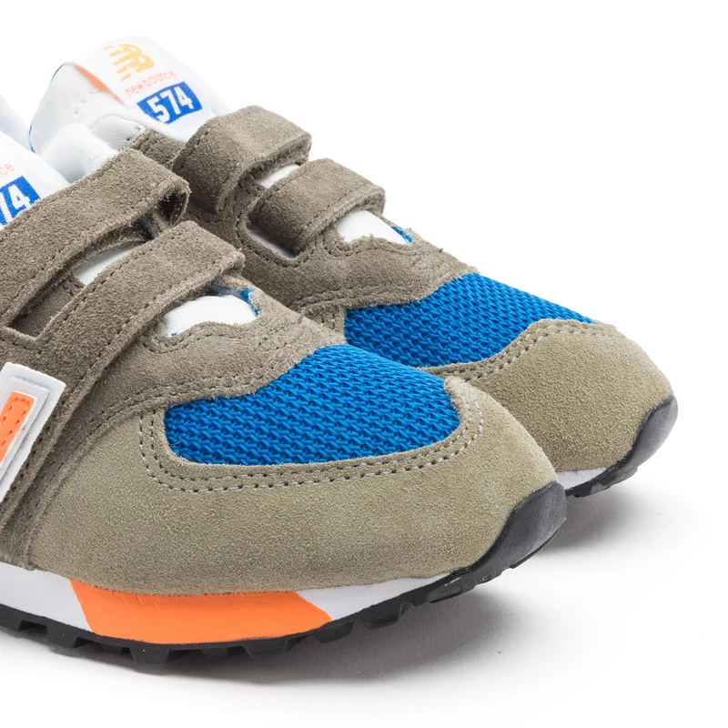 Deportiva kaki/azulón PV574LA1 New Balance