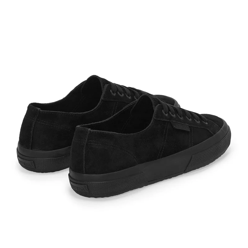 Zapatilla serraje negro 2750SUEDE Superga