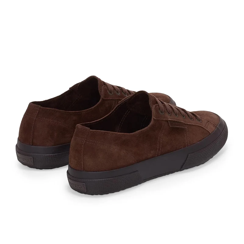 Zapatilla serraje marrón 2750SUEDE Superga