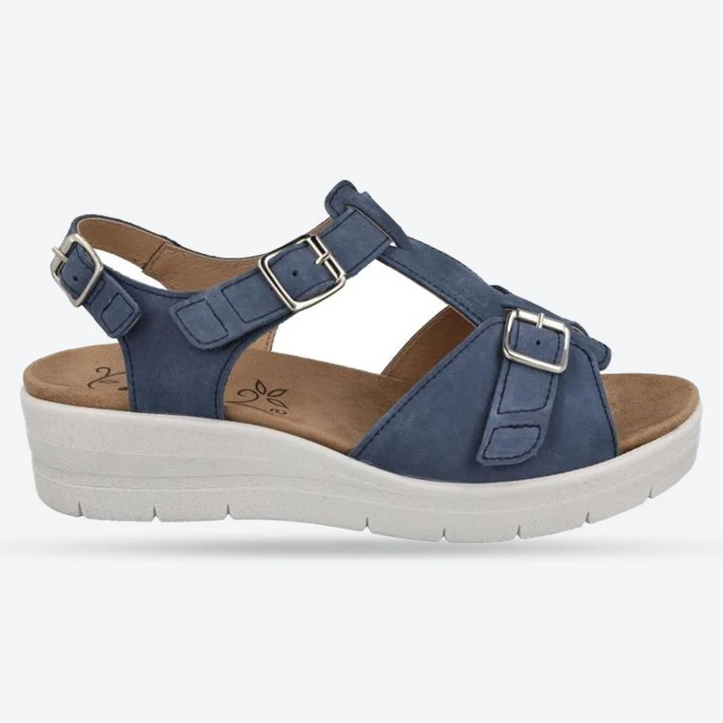 Women's Wide Fit DB Francesca Velcro Sandals