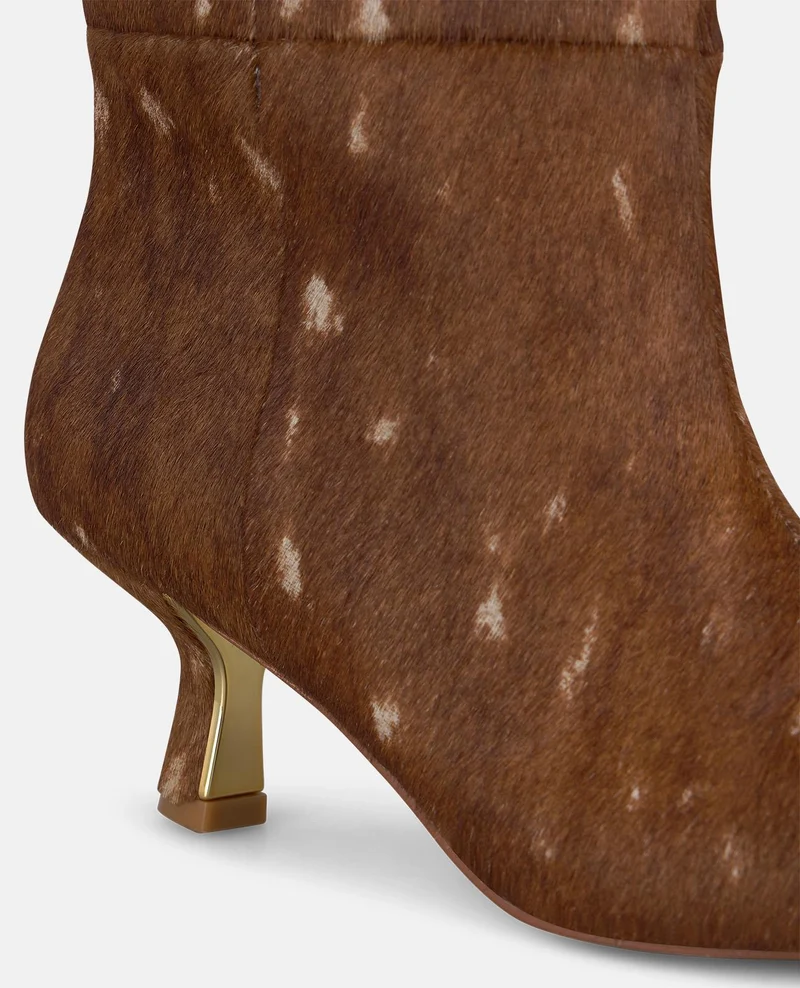 BOTA DE PIEL ANIMAL PRINT