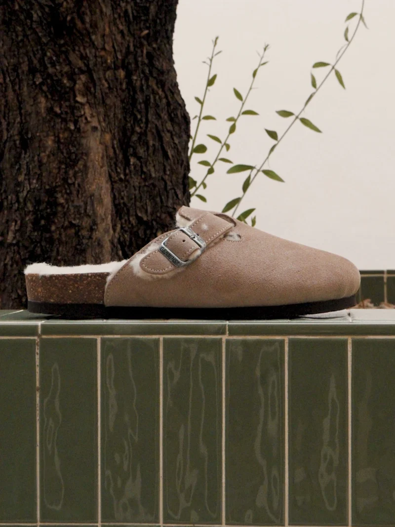 RIVA VELOUR WOOL TAUPE MAN