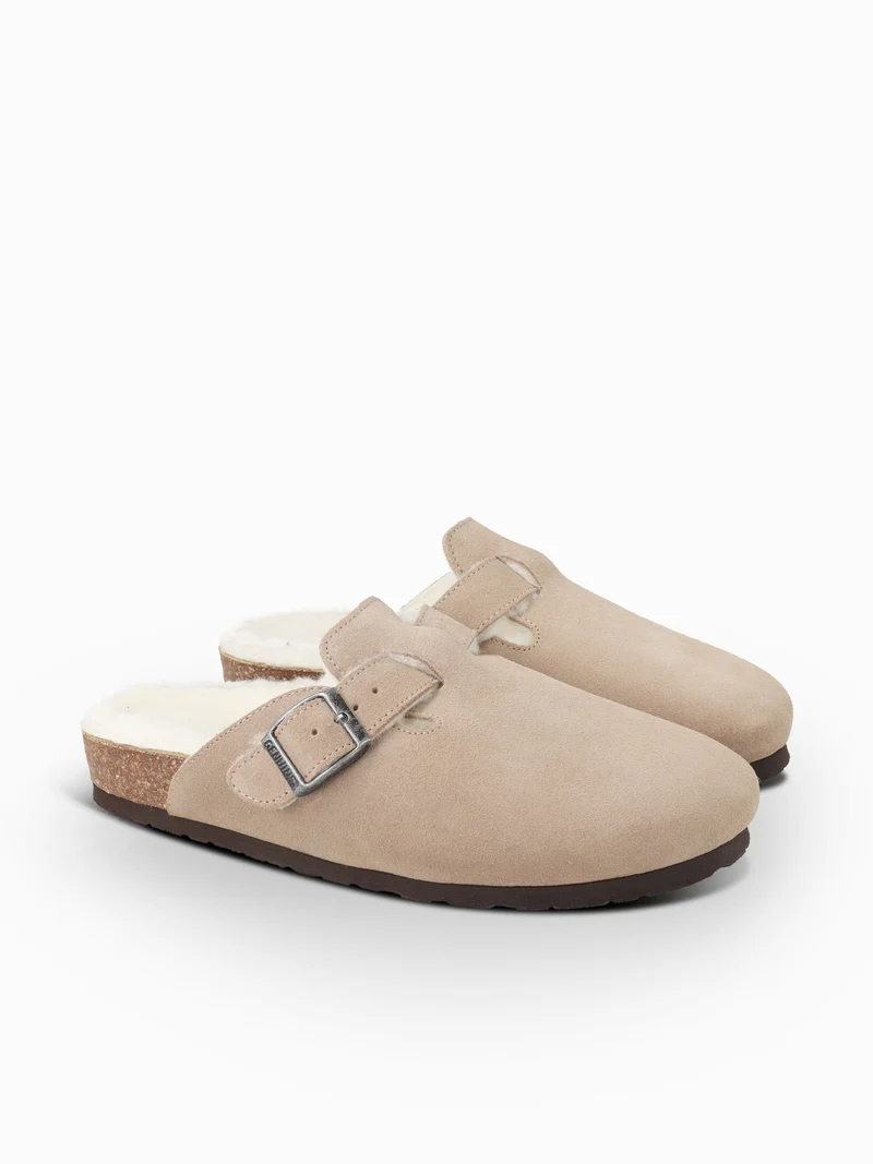 RIVA VELOUR WOOL TAUPE MAN