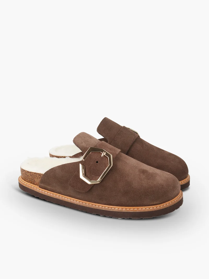 GRISEL VELOUR WOOL BROWN