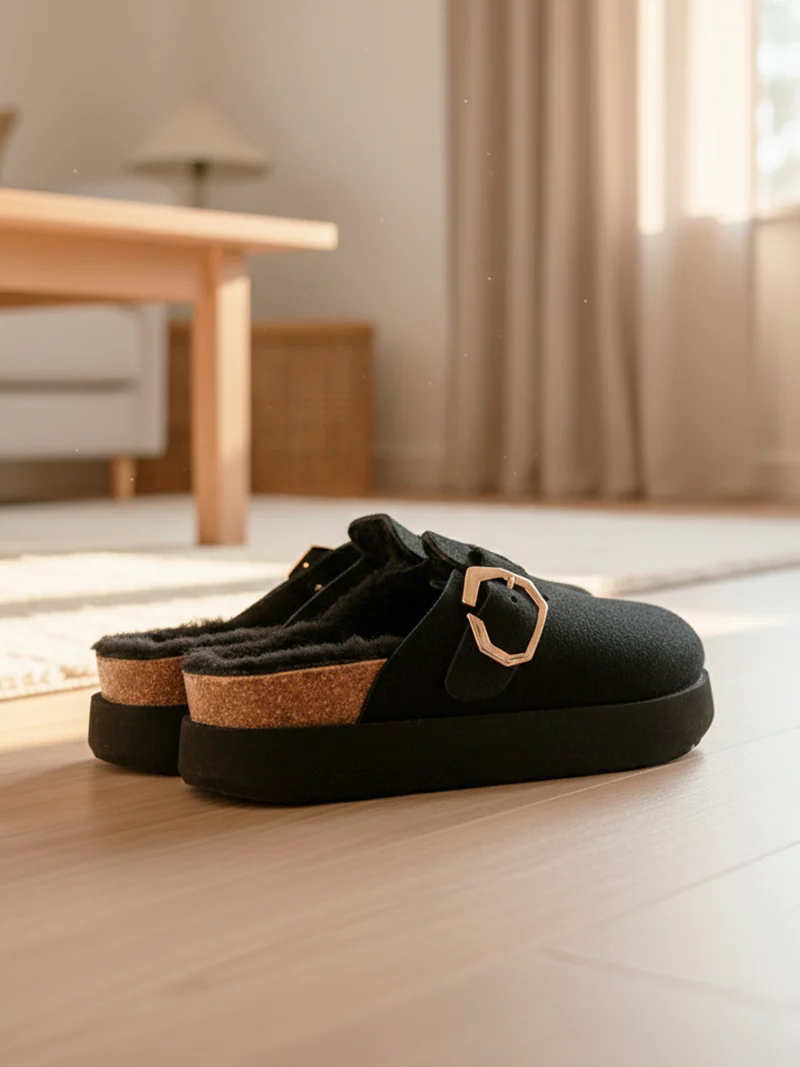 INDIANA VELOUR WOOL BLACK