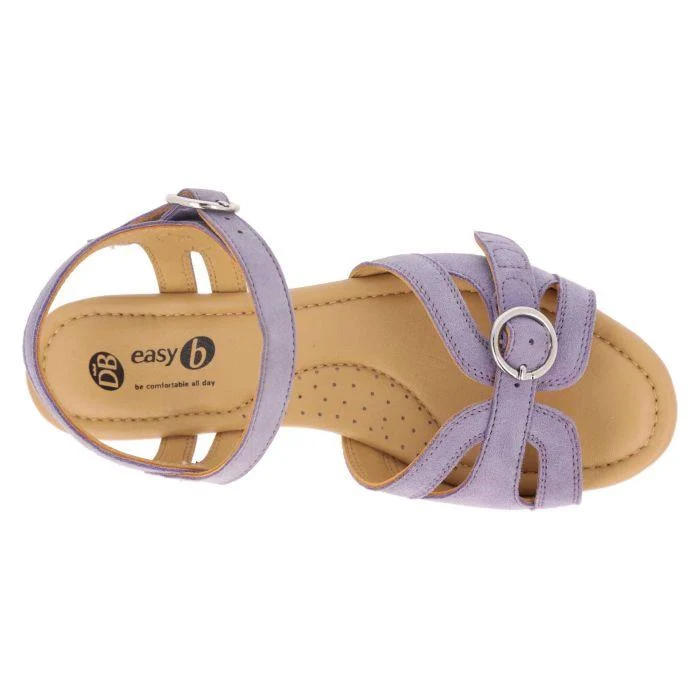 Sandalias DB Bonita de horma ancha para mujer