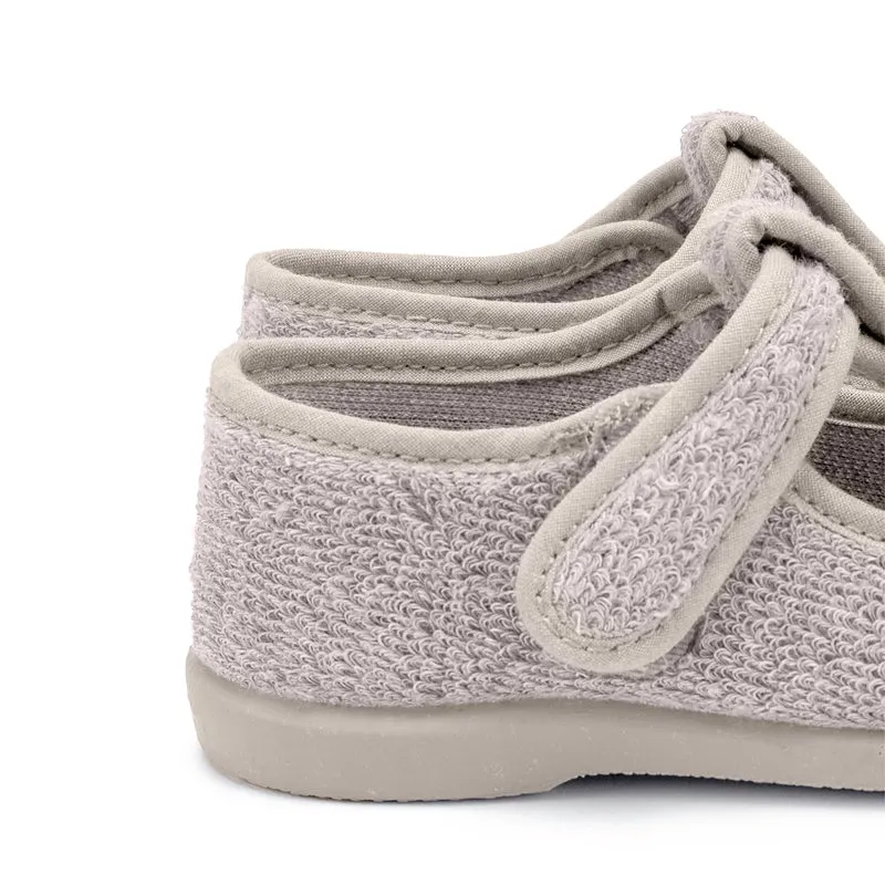 Zapatilla casa gris claro 3112 Vulladi