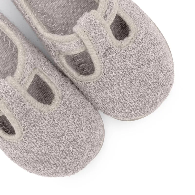 Zapatilla casa gris claro 3112 Vulladi
