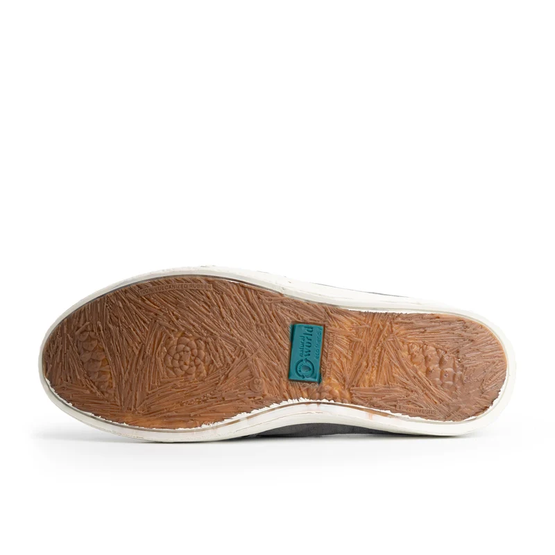 Zapatilla gris lavado LONA315 Natural World