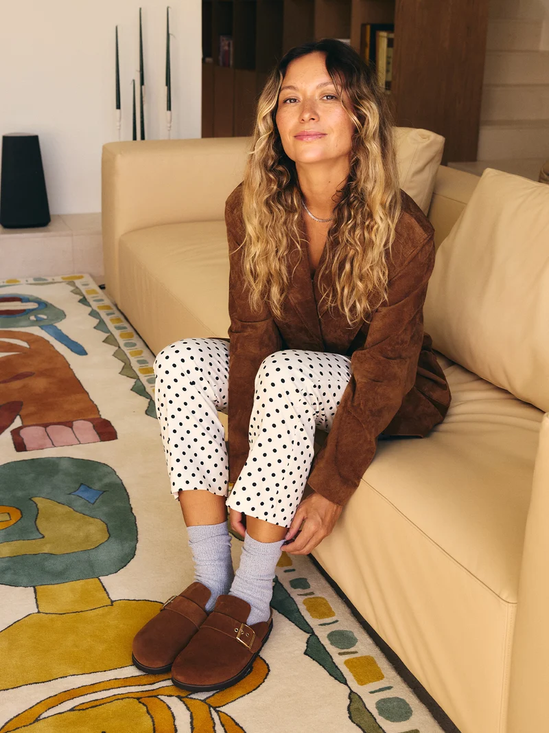 IZAR VELOUR CAMEL
