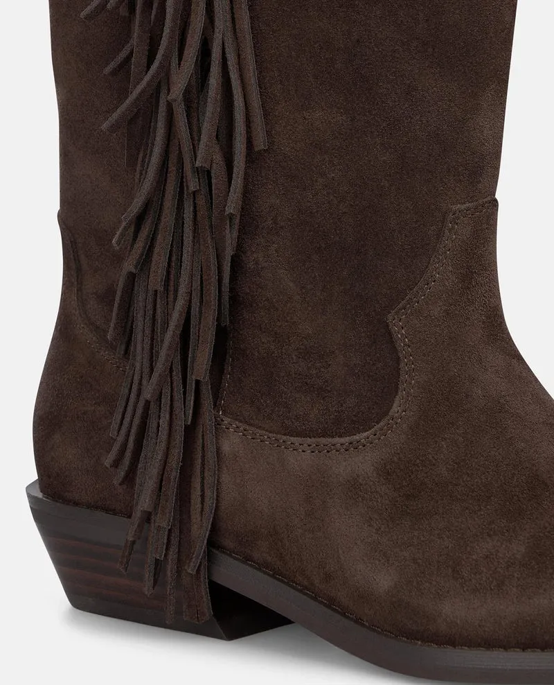 BOTA COWBOY DE ANTE CON FLECOS