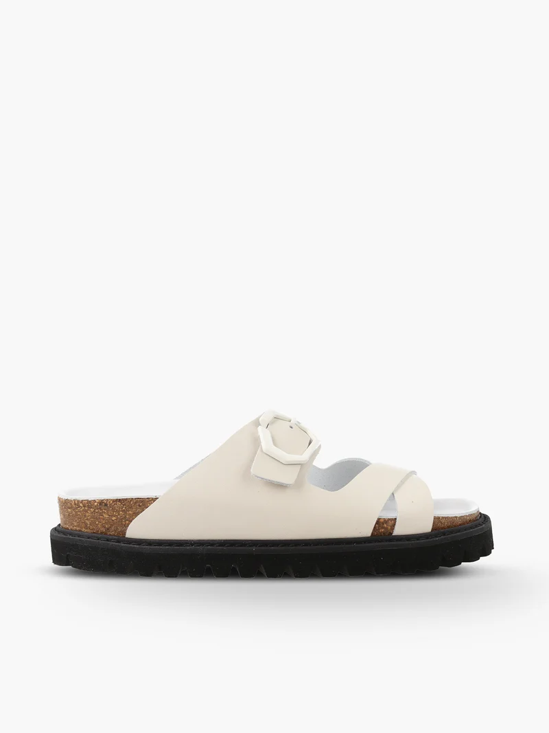 GEORGINA LEATHER OFF WHITE