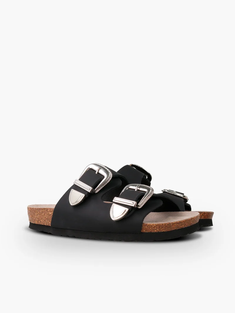 FALCONE OILED LEATHER BLACK
