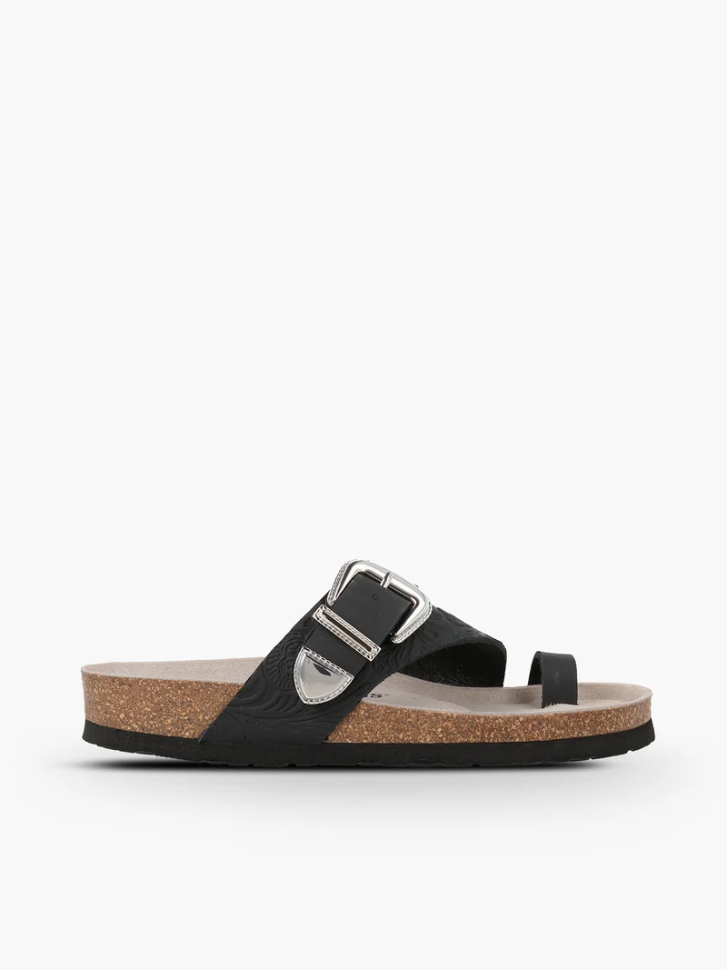 ELEMI OILED LEATHER BLACK