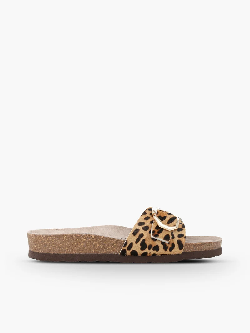 MATILDA LEATHER LEOPARD