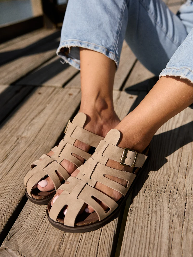 OUD NUBUCK TAUPE