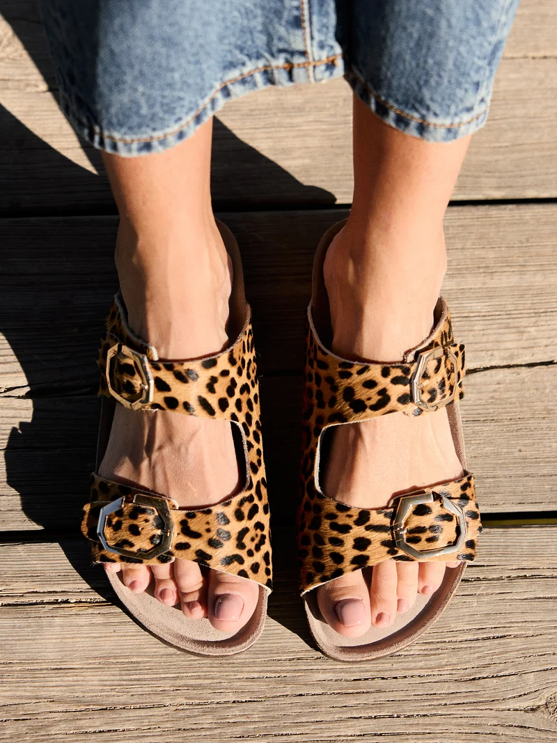 GELAN LEATHER LEOPARD