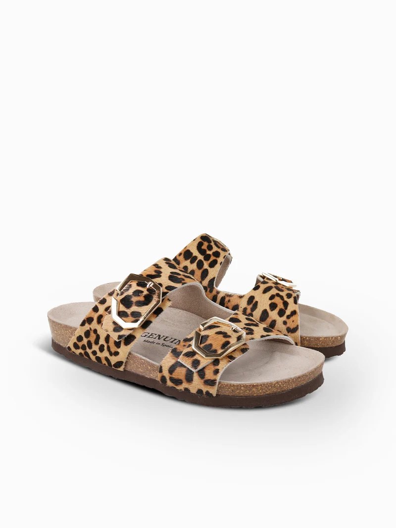 GELAN LEATHER LEOPARD