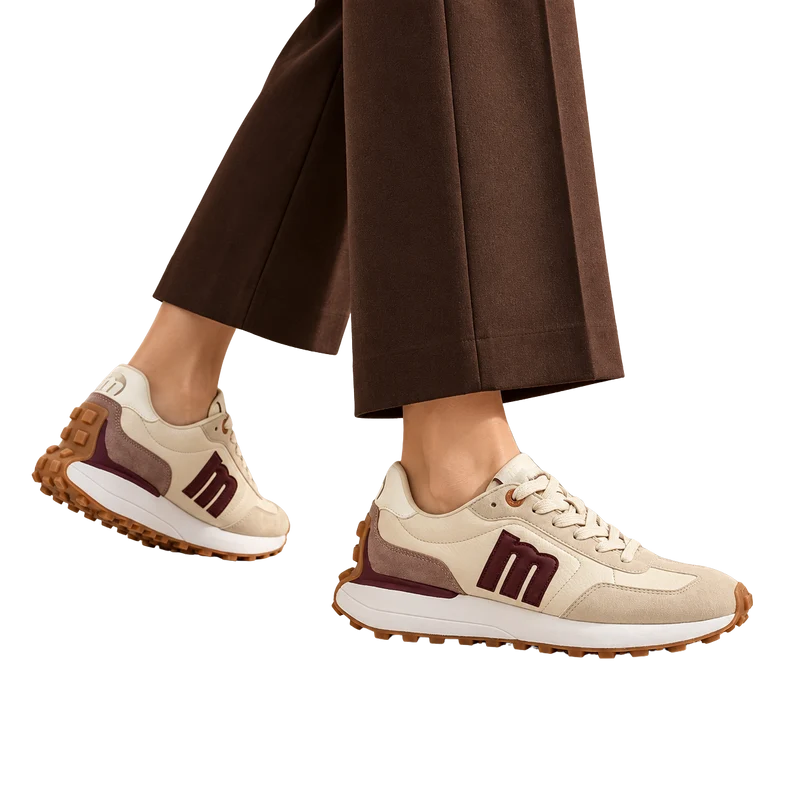 MUJER DEPORTIVA ABANTY CREMA