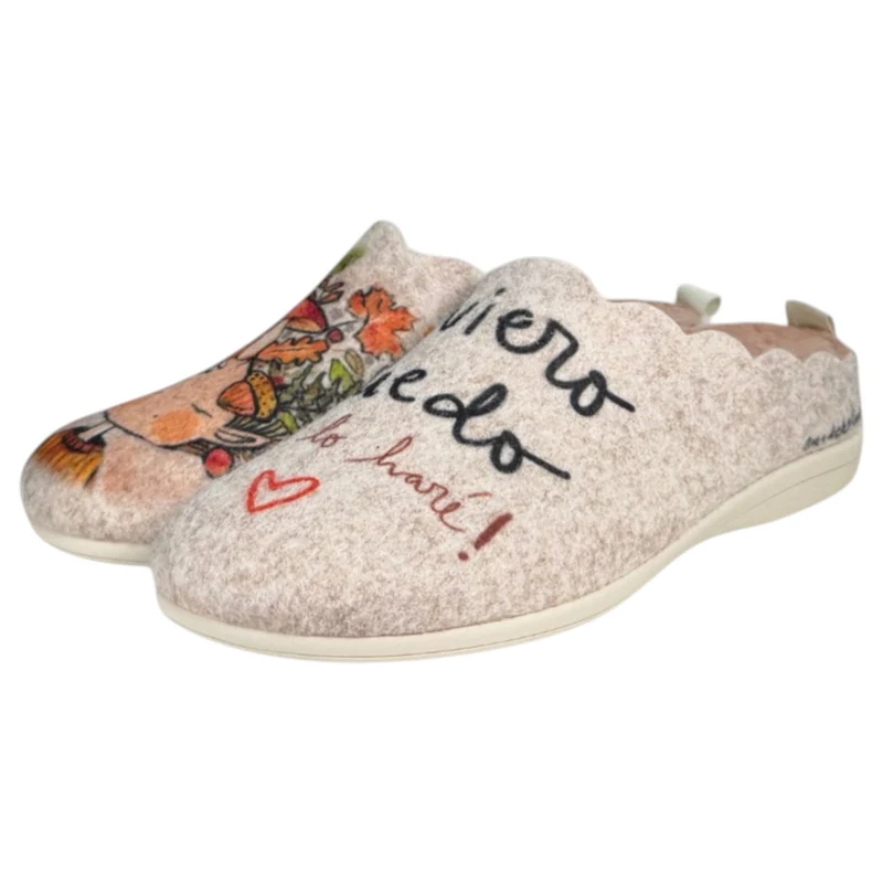 Zapatillas de Casa Vivant Lo Haré 262100 Beig