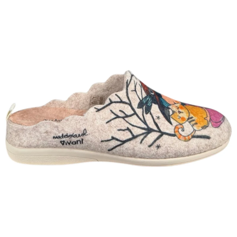 Zapatillas de Casa Vivant Soy Libre 242145 Beig