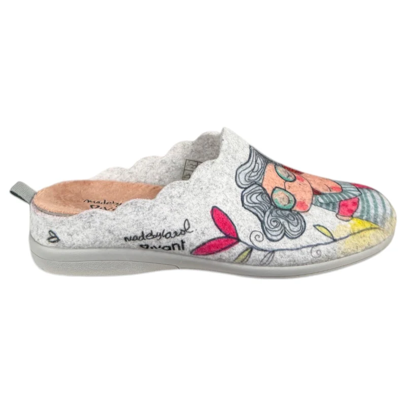 Zapatillas de Casa Vivant Abuela 222325 Gris