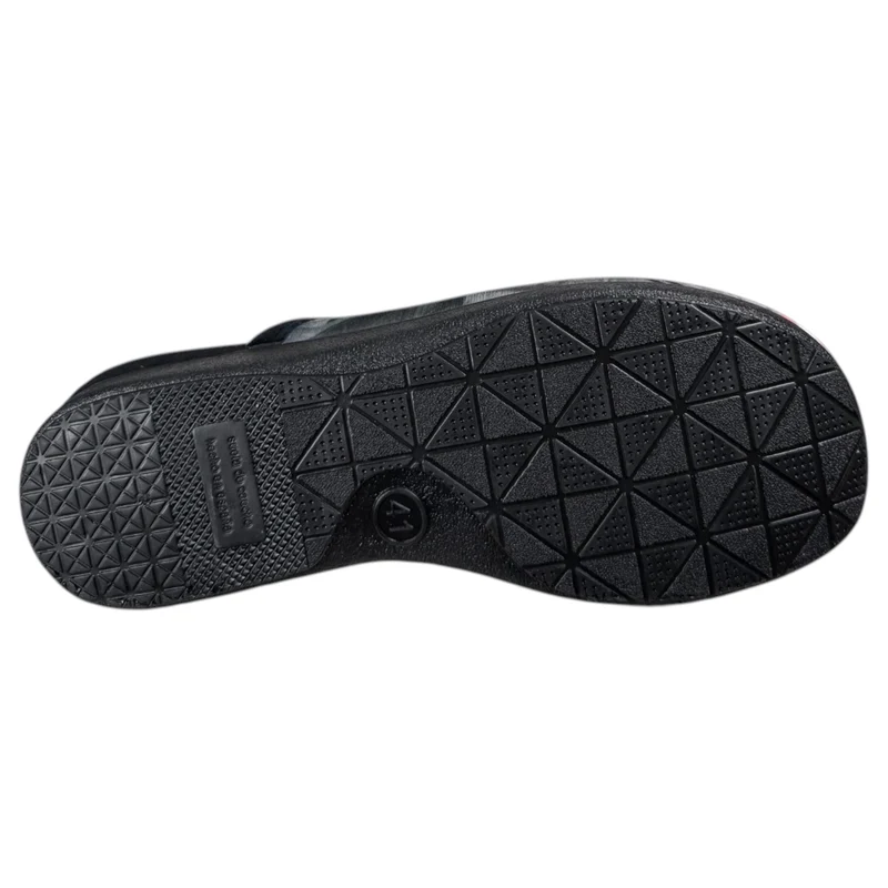Zapatillas de Casa La Valenciana Moto 467 Negro