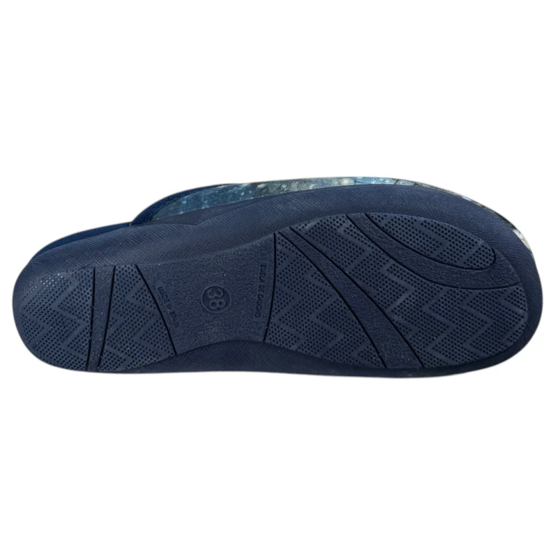 Zapatillas de Casa La Valenciana Perros Luna 859 Marino