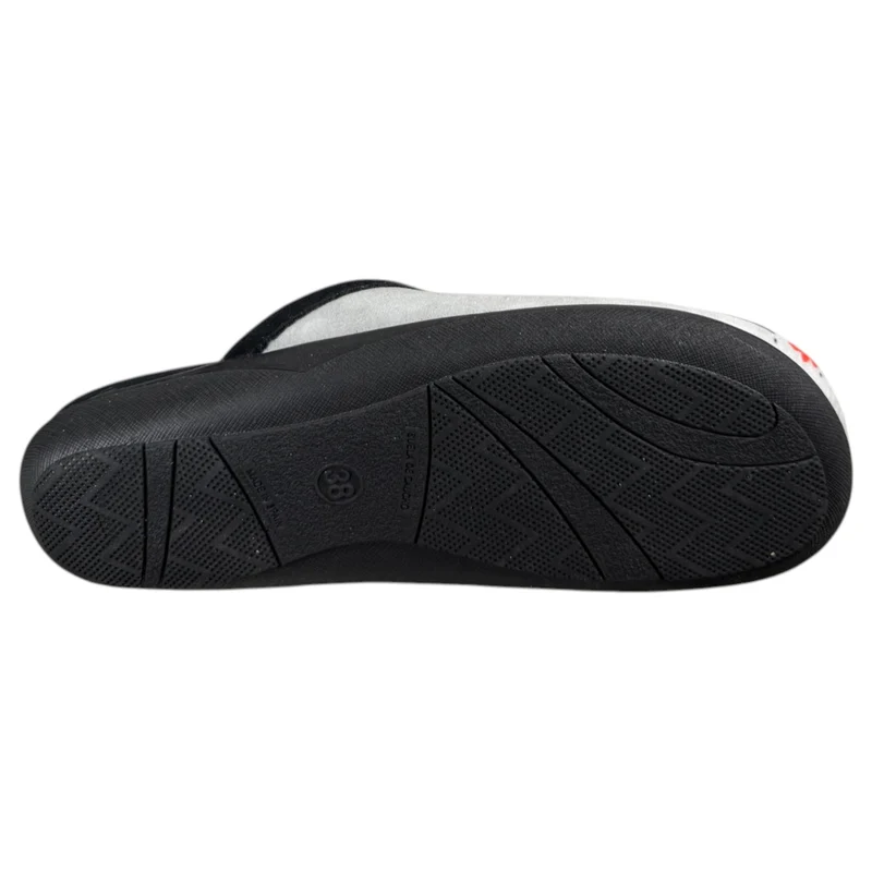 Zapatillas de Casa La Valenciana Frida Kahlo 890 Negro