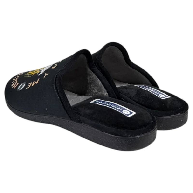 Zapatillas de Casa La Valenciana Cerveza 464 Negro
