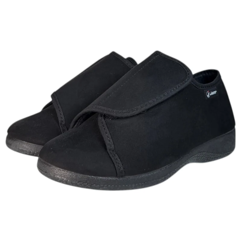 Zapatillas Javer Ancho Especial 44-3 Negro