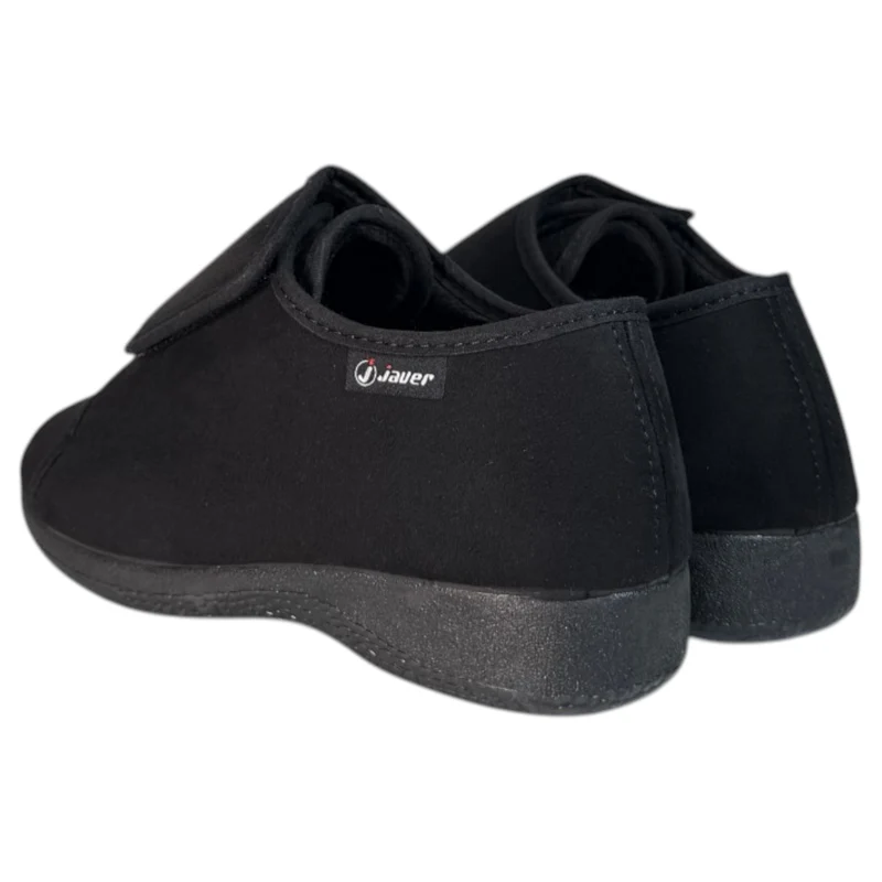 Zapatillas Javer Ancho Especial 44-3 Negro