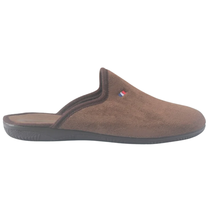HOMBRE ZAPATILLAS DE ESTAR POR CASA 24161B2 BAMARA MARRON