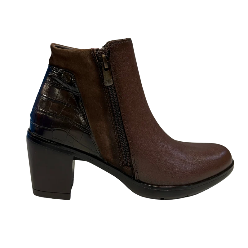 MUJER BOTIN PIEL ESCARCHA